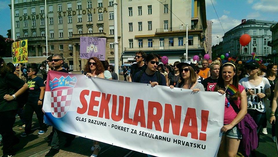 Sekularna banner Zg Pride 2014